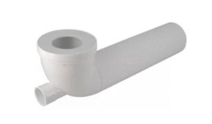 Pipe de wc 100-40 pvc blanc