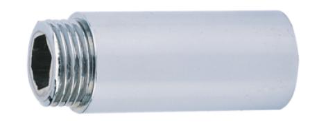 Rallonge laiton droite brochée