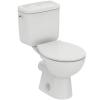 Noé pack WC au sol complet abattant standard - blanc